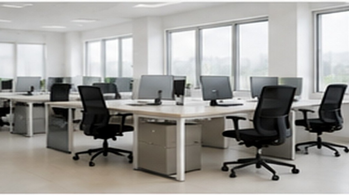 Bright, professionally cleaned office workspace in Ottawa